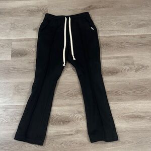 Classic Black Men's Jogger Pants with Drawstring